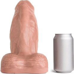 Mr. Hankeys Toys Goliath Large Xlarge Ρεαλιστικό Dildo με Βεντούζα & Όρχεις Μπεζ