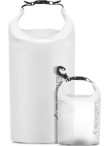 Spigen Aqua Shield A630 Στεγανός Σάκος Χειρός 20+2lt Λευκός 2τμχ