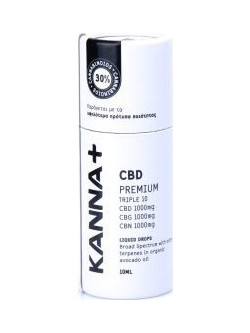 Kanna+ CBD Premium Triple 10 10ml