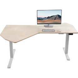 Eureka Gaming Γραφείο Ξύλινο Ρυθμιζόμενο Ύψος 141.2x177.8x121.9cm ERK-EDI-FS-MW
