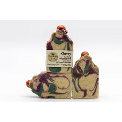 Soaping Art Wild Cherry Χειροποίητο Σαπούνι 100gr
