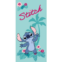 Borea Hello Stitch Παιδική Πετσέτα Θαλάσσης Microfiber Βεραμάν 70x140cm
