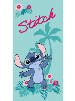 Borea Hello Stitch Παιδική Πετσέτα Θαλάσσης Microfiber Βεραμάν 70x140cm