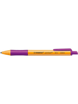 Stabilo Pointball 6030/58 Στυλό Διαρκείας 0.5mm Μωβ