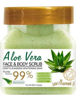 Aloe Vera Face & Body Scrub 500gr