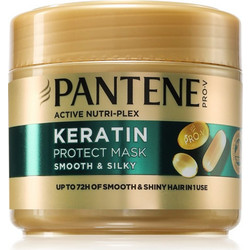 Pantene Pro-V Active Nutri Plex Smooth & Silky Μάσκα Μαλλιών Κερατίνης 300ml