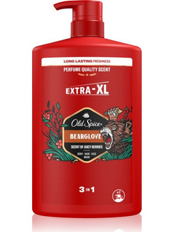 Old Spice Bearglove Ανδρικό Αφρόλουτρο σε Gel 1lt