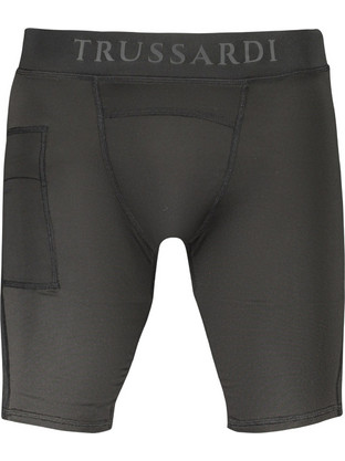 Trussardi Ανδρικό Κολάν Σορτς Μαύρο TRU2MSL01