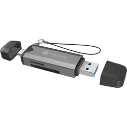 Natec Scarab 3 Card Reader OTG USB-C & USB-A 3.2 Gen 1 για SD / microSD