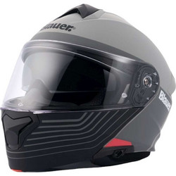 Blauer H.T. Noah H137 Matt Grey Κράνος Μηχανής Flip-Up 1650gr