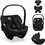 Lionelo Moxie Κάθισμα Αυτοκινήτου i-Size 0-13kg Black Carbon 5903771722933