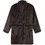 Minerva Χειμωνιάτικη Ανδρική Ρόμπα Fleece Ανθρακί 96-71212-590