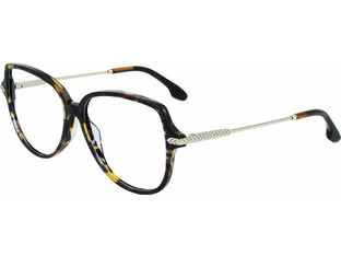 Victoria Beckham VB2625 14418 Γυναικείος Σκελετός Γυαλιών Οράσεως Κοκάλινος Μεταλλικός Ασημί Μαύρος