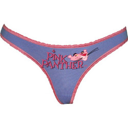 Lord Panther Βαμβακερό Γυναικείο String με Δαντέλα Λιλά 5205052048474