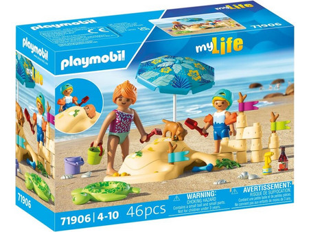 Playmobil My Life Μαμά & Παιδάκι Στην Παραλία για 4-10 Ετών 71906