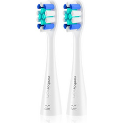 Niceboy Sonic Lite Soft White Ανταλλακτικές Κεφαλές Ηλεκτρικής Οδοντόβουρτσας 2τμχ