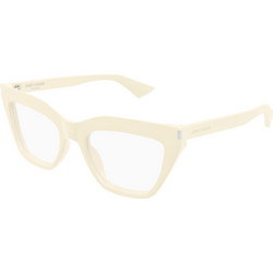 Saint Laurent SL760 004 Γυναικείος Σκελετός Γυαλιών Οράσεως Κοκάλινος Άσπρος