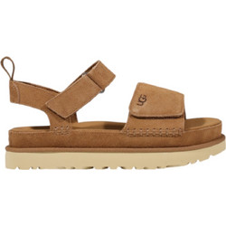 UGG Goldenstar Γυναικεία Σανδάλια Suede Ταμπά 1136783-CHE
