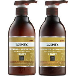 Saryna Key Pure Africa Shea Damage Repair Light Σετ Περιποίησης Μαλλιών Conditioner 500ml + Σαμπουάν 500ml