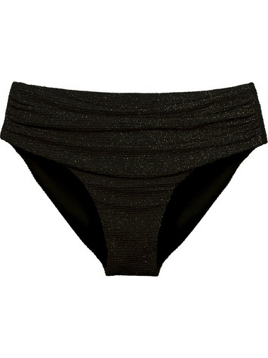Solano Ψηλόμεσο Bikini Slip Μαύρο 3550