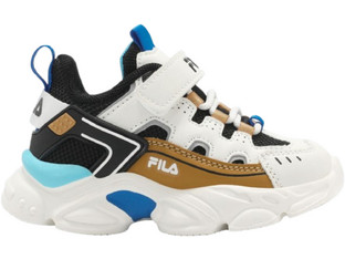 Fila Memory Spinel 3 Παιδικά Sneakers Καφέ Navy Μπλε 7YF33002-155