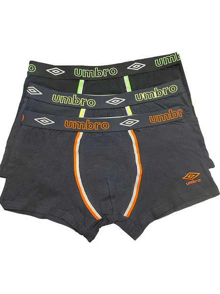 Umbro Ανδρικά Μποξεράκια Σετ 3Pack UIB05460G3