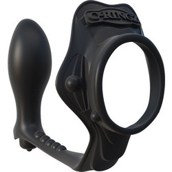 Pipedream Fantasy C-Ringz Rock Hard Ass-Gasm Πρωκτική Σφήνα Μαύρη PD5909-23