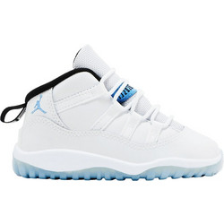 Jordan 11 Retro Παιδικά Sneakers Μποτάκια Λευκά 378040-104