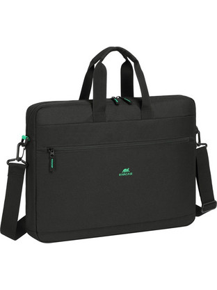 Rivacase Gremio 5517 Αδιάβροχη Τσάντα Laptop Ώμου 17.3" Black
