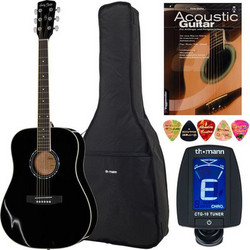 Harley Benton D-120BK Bundle 2