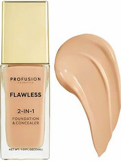 Profusion Flawless 2 in 1 Honey Liquid Foundation 30ml