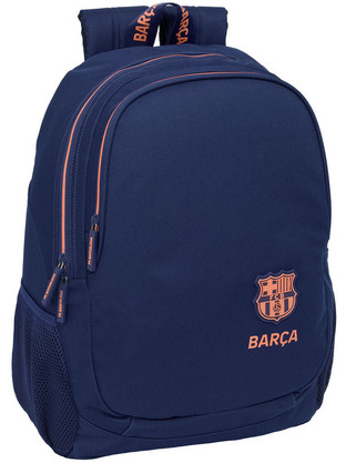 Safta F.C. Barcelona Σχολική Τσάντα Πλάτης Δημοτικού Navy Μπλε S4313260