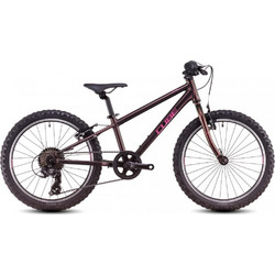 Cube Acid 200 2025 Παιδικό Mountain Bike 20" Αλουμινίου με 7 Ταχύτητες Μωβ Ροζ
