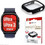 Displex Full Body Πλαστική Θήκη με Προστασία Οθόνης για Apple Watch Ultra 49mm Μαύρη