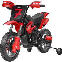 Globo MotoCross Ηλεκτροκίνητο Παιδικό Μηχανάκι 12V Κόκκινο 42921