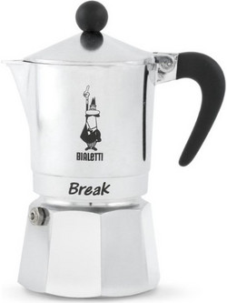 Bialetti Break Μπρίκι Espresso 1Cup Inox