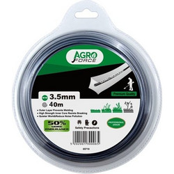 Agroforce 05710 Μεσινέζα Αλουμινίου Τετράγωνη 3.5mm x 40m