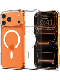 Spigen Liquid Crystal with MagSafe Clear White (iPhone 17 Pro Max)