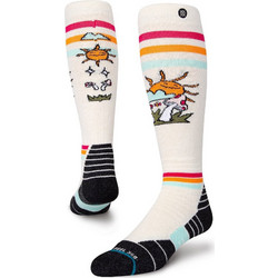 Stance Fun Guy Ανδρικές Κάλτσες Ψηλές με Σχέδια Λευκές A758C21FUN-OFW