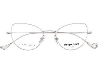 Eyepetizer DENISE-C1 Ανδρικός Σκελετός Γυαλιών Οράσεως Μεταλλικός Ασημί
