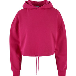 Urban Classics Γυναικείο Φούτερ με Κουκούλα Φούξια TB6091-06989