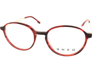 Enzo 2758 Ανδρικός Σκελετός Γυαλιών Οράσεως Μεταλλικός Χρυσός Ταρταρούγα