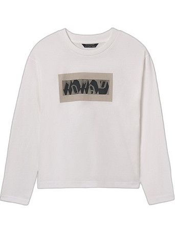 Mayoral Παιδικό T-Shirt Μακρυμάνικο Μπεζ 15-07013-049