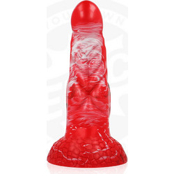 Epic Agnis Crimson Fire Ρεαλιστικό Dildo με Βεντούζα 18.2cm Κόκκινο