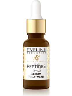 Eveline Elixir Of Youth Multi Peptides Lifting Serum Προσώπου για Σύσφιξη με Πεπτίδια & Υαλουρονικό 18ml