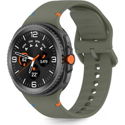 Tech-Protect Silicone Λουράκι Σιλικόνης Green (Samsung Galaxy Watch 8 / 8 Classic)