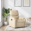 vidaXL Πολυθρόνα Relax Ανακλινόμενη Μπεζ 3205683