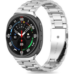 Tech-Protect Stainless Steel Λουράκι Μεταλλικό Silver (Samsung Galaxy Watch 8 / Watch 8 Classic)