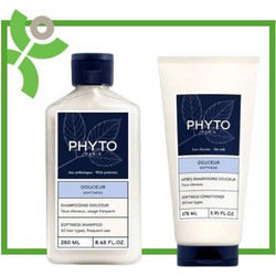 Phyto Douceur Σετ Περιποίησης Μαλλιών Conditioner 175ml + Σαμπουάν 250ml