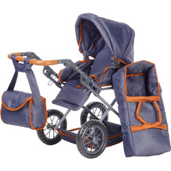Knorrtoys Ruby Dark Blue Jean Καρότσι για Κούκλα